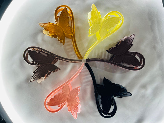 BUTTERFLY HAIR CLAW
