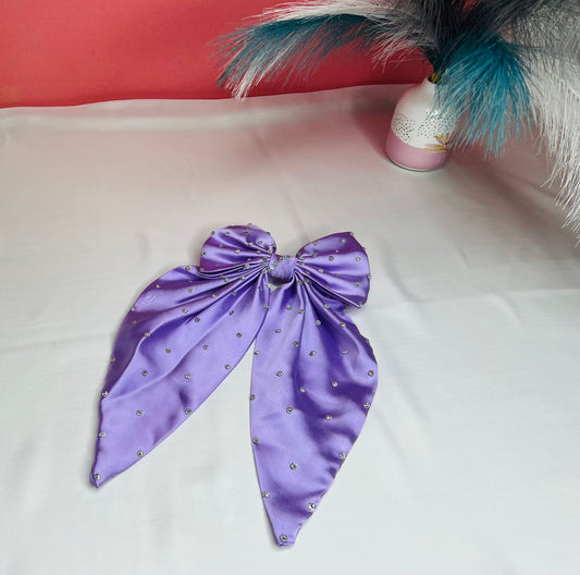 BEADED BOW CLIPS