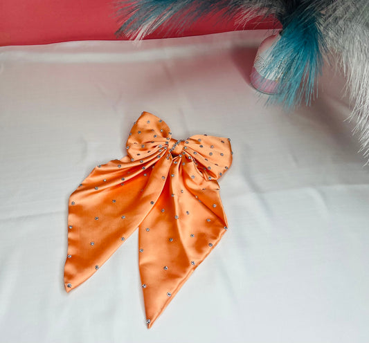BEADED BOW CLIPS