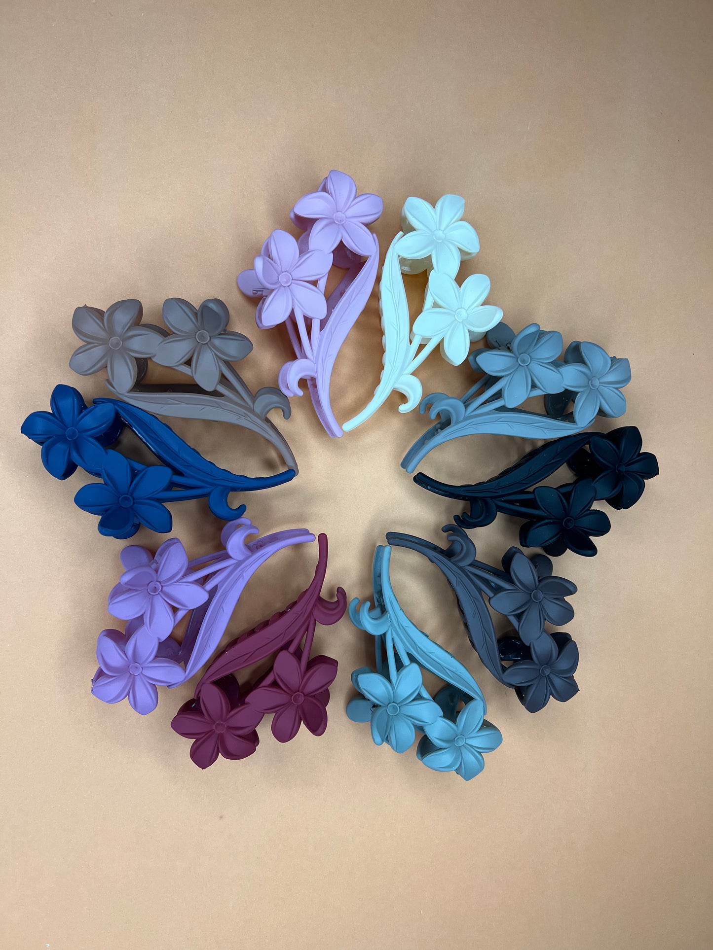 Flower Hair Claw
